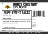 AESCIN Horse Chestnut Extract Powder 98% PURE Varicose Veins Circulatory Support