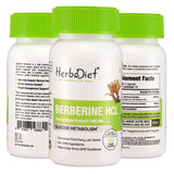 Berberine HCL 98% Extract Capsules