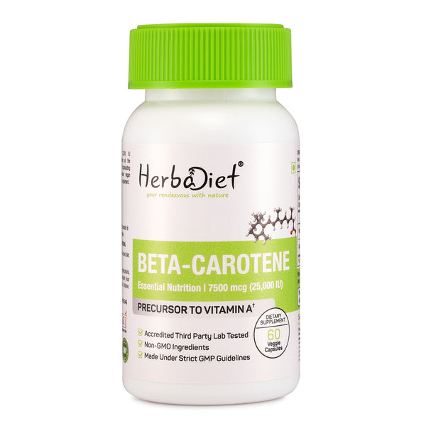 Beta Carotene Extract Capsules