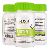 Biotin 10,000 mcg Capsules