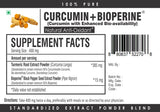 Turmeric Curcumin 95% with Bioperine Extract Powder