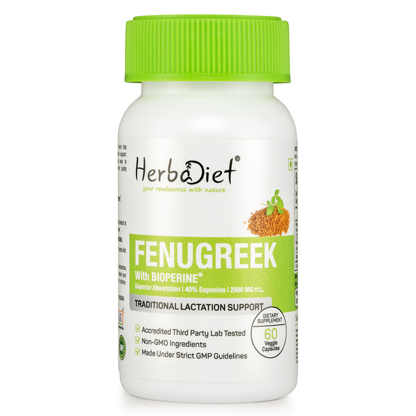 Fenugreek Extract with Bioperine Capsules