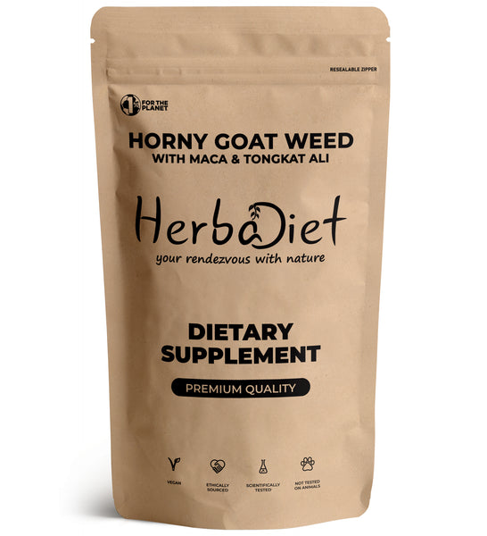 Horny Goat Weed with Tongkat Ali & Maca Root Extract Powder