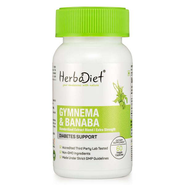 Blood Sugar Support Capsules with Gymnema & Banaba