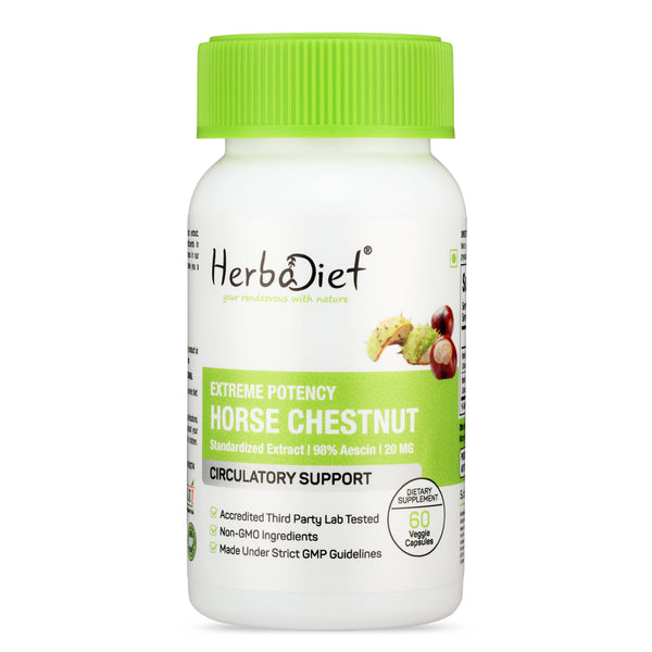 Extreme Potency Horse Chestnut 98% Extract Capsules