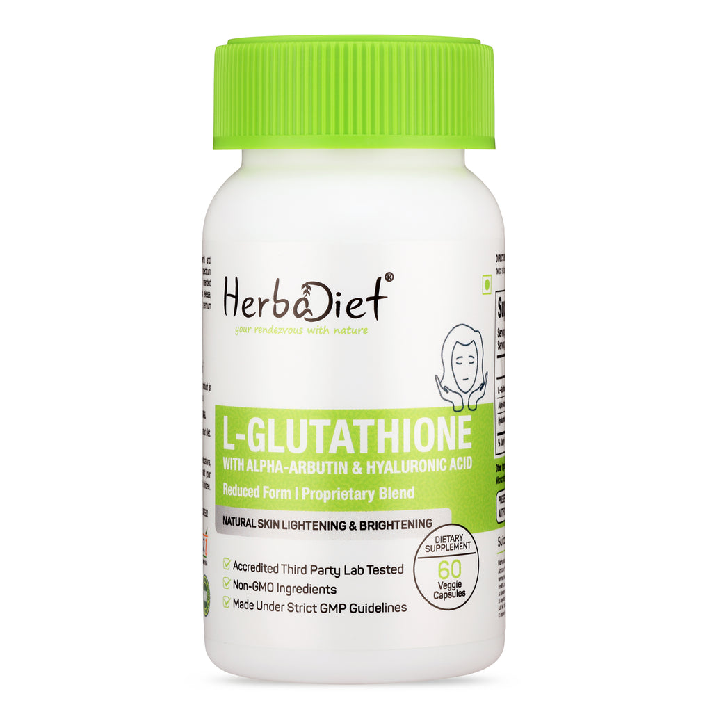 Reduced L-Glutathione with Alpha Arbutin Hyaluronic Acid Skin Whitening Capsules Reduced L-Glutathione with Alpha Arbutin Hyaluronic Acid Skin Whitening Capsules