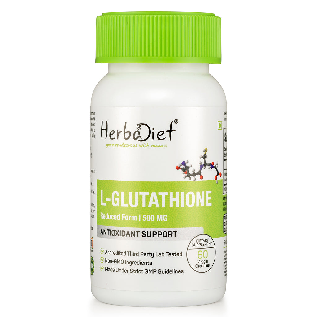 L-Glutathione Capsules Reduced Free Form High Strength 500mg Skin Whitening herbadiet L-Glutathione Capsules Reduced Free Form High Strength 500mg Skin Whitening herbadiet