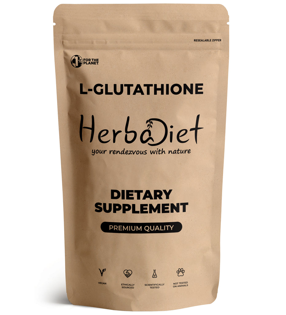 L-Glutathione Powder Reduced Free Form High Strength Antioxidant Skin Whitening herbadiet L-Glutathione Powder Reduced Free Form High Strength Antioxidant Skin Whitening herbadiet