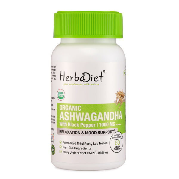 Organic Ashwagandha Root Capsules