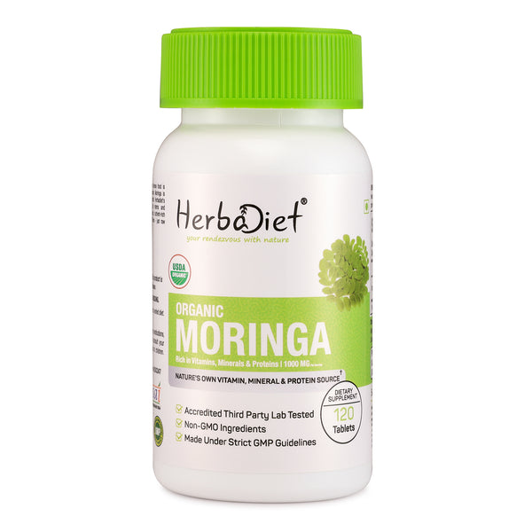 Organic Moringa Oleifera Leaf Tablets