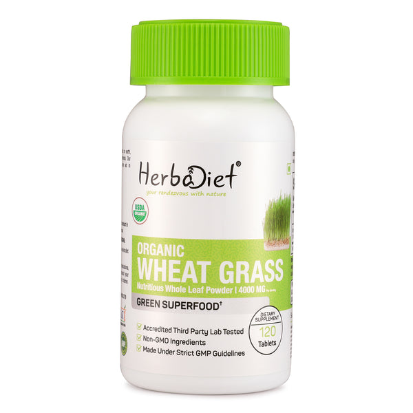 Wheatgrass Organic Tablets