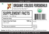 Organic Coleus Forskohlii Powder