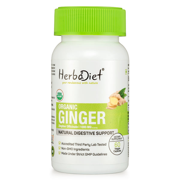 Organic Ginger Root Capsules