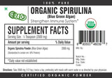 USDA Organic SPIRULINA Powder Green Algae Chlorophyll  Non GMO Non Irradiated