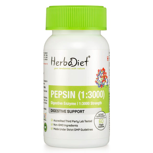 PEPSIN 1:3000 Capsules