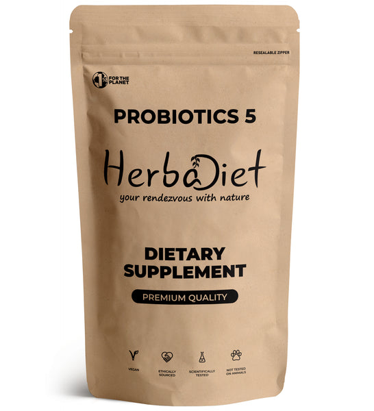 Probiotic Complex 50 Billion CFU 5 Active Strain Lactobacillus Acidophilus Powder