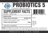 Probiotic Complex 50 Billion CFU 5 Active Strain Lactobacillus Acidophilus Powder