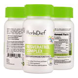 Resveratrol Complex with Acai Berry, Grape Seed, Quercetin & Green Tea Extract Capsules