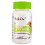 Organic Turmeric Root with Black Pepper Capsules