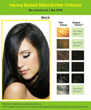 Natural Henna Hair Dye Color | No PPD, No AMMONIA | Black