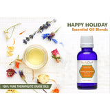 Essential Oil Blends - Happy Holiday Season Joy Cheer Essential Oil Blend Pure Therapeutic Grade Oils