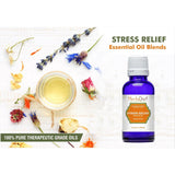 Essential Oil Blends - Stress Relief Essential Oil Blend 100% Pure Therapeutic Grade Aromatherapy Oils