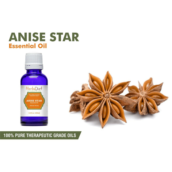 Essential Oil Singles - 100% Pure Natural Anise Star Essential Oil PREMIUM Therapeutic Grade Oils