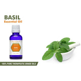 Essential Oil Singles - Basil Essential Oil 100% Pure Natural PREMIUM Therapeutic Grade Oils