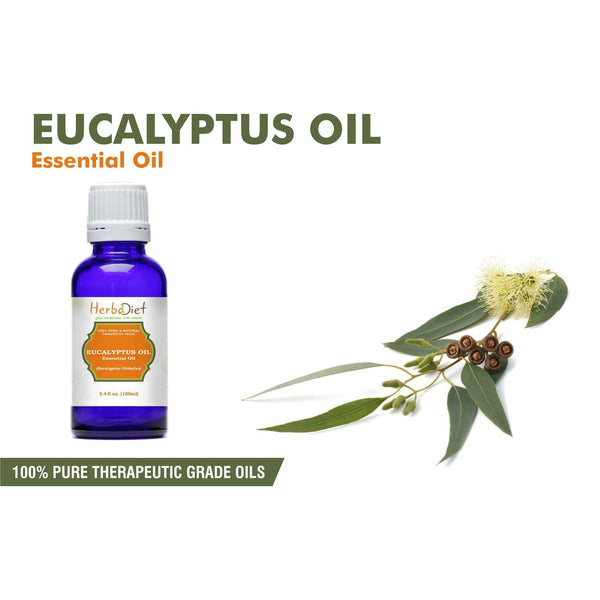 Essential Oil Singles - Eucalyptus Essential Oil 100% Pure Natural PREMIUM Therapeutic Grade Oils