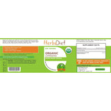 Organic Single Herb Capsules - Herbadiet USDA Organic Gymnema Sylvestre 400mg Veg Capsules Glucose Metabolizer