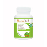 Organic Single Herb Capsules - USDA Organic Centella Asiatica 400mg Veg Gotu Kola Capsules Mind Rejuvenator