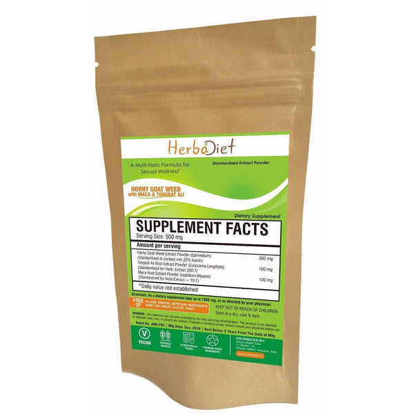 Proprietary Blend Extract Powders - Horny Goat Weed 20% W/- Tongkat Ali & Maca Root Extract Powder Sexual Supplement