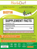 Biotin (Vitamin B7) 10000mcg Powder