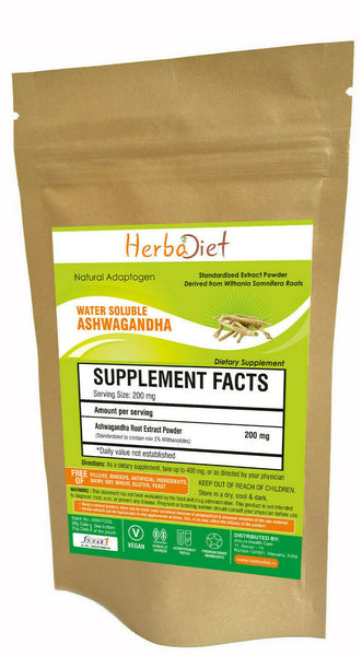 Ashwagandha Root Extract Powder | Water Soluble