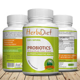 Probiotics Complex 50 Billion CFU 10 Active Bacteria STRAIN Acidophilus Capsules