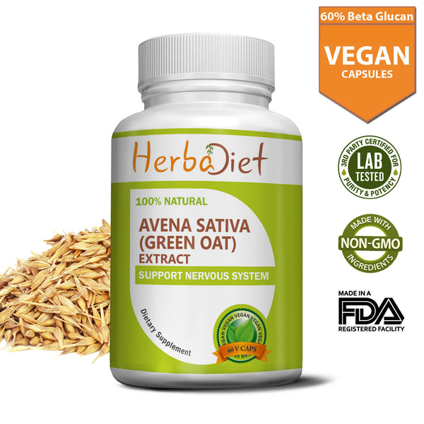 Avena Sativa (Green Oat) Extract Capsules