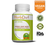 Horny Goat Weed With Tongkat Ali Maca Extract Capsules