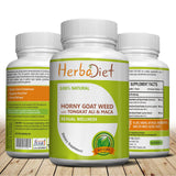 Horny Goat Weed With Tongkat Ali Maca Extract Capsules
