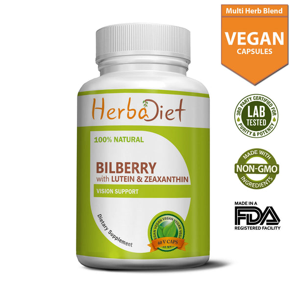 Bilberry with Lutein Extract Capsules