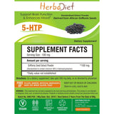 Standardized Extracts - Herbadiet 5-HTP Griffonia Powder Extract Skin Anti-Depressant Supplement