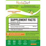 Standardized Extracts - Herbadiet Garcinia Combogia 60% HCA Powder Extract Weight Loss Fat Burner Supplement | Buy Garcinia Cambogia Online