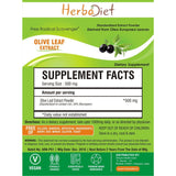 Standardized Extracts - Herbadiet Olive Leaf 20% Oleuropein Powder Extract Anti-oxidant Supplement