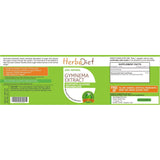 Standardized Single Herb Extract Capsules - Herbadiet Gymnema Sylvestre Extract 500mg Vegetarian Capsules