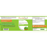 Standardized Single Herb Extract Capsules - Herbadiet White Kidney Bean Extract 500mg Veg Capsules Carb Blocker Supplement