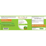 Standardized Single Herb Extract Capsules - Licorice Root Extract 30% Glycyrrhizin 500mg Veg Capsules Glycyrrhiza Glabra