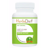 Standardized Single Herb Extract Capsules - PURE Cat's Claw Extract 3% Alkaloids 500mg Veg Capsules Arthritis Immune Support