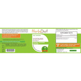 Standardized Single Herb Extract Capsules - Shatavari Extract 40% Saponins 500mg Veg Capsules Lactation Support Women Health